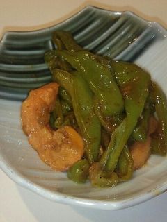 柿とピーマンの炒め煮-レシピのメイン写真