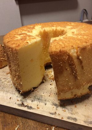 柚子シフォンケーキ しっとりふわふわ-レシピのメイン写真