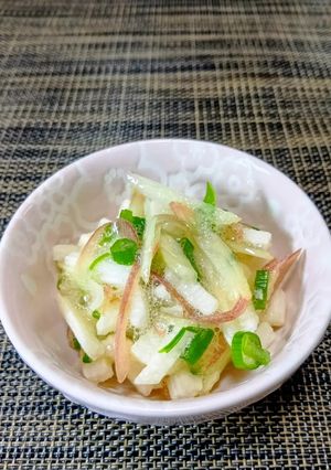 切るだけ簡単！山芋とみょうがのポン酢和え-レシピのメイン写真