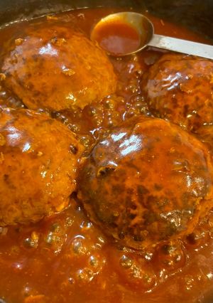 ハンバーグ-レシピのメイン写真
