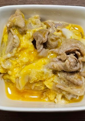 豚こまの他人丼-レシピのメイン写真