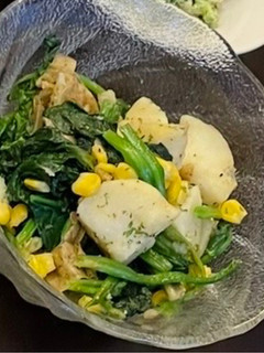 ほうれん草とじゃがいもサラダ🥔🥗-レシピのメイン写真