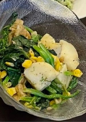 ほうれん草とじゃがいもサラダ🥔🥗-レシピのメイン写真