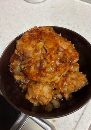 ひき肉なし!豚こま肉で作るハンバーグ-レシピのメイン写真
