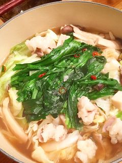 お店の味!もつ鍋しょうゆ味☆☆-レシピのメイン写真