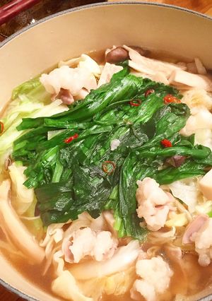 お店の味！もつ鍋しょうゆ味☆☆-レシピのメイン写真
