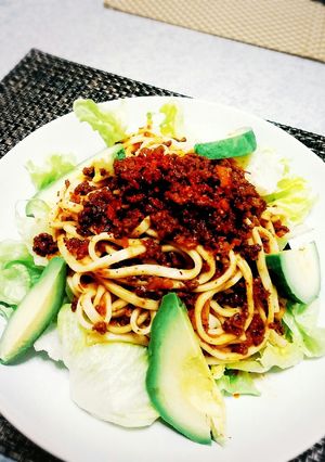 大根皮入りヘルシー☆炸醤麺☆-レシピのメイン写真