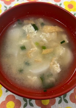 里芋の味噌汁-レシピのメイン写真