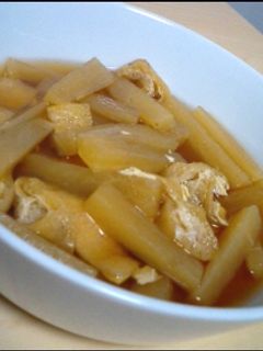 めんつゆで簡単★大根とお揚げの煮物-レシピのメイン写真