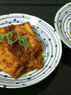 節約☆厚揚げステーキ~ネギソース~-レシピのメイン写真