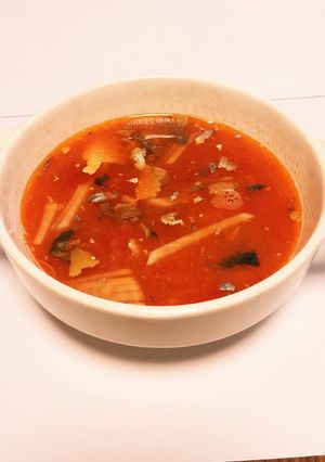 さば缶ｽ-ﾌﾟ-レシピのメイン写真