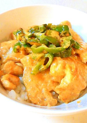 鶏胸肉のマヨポン丼-レシピのメイン写真