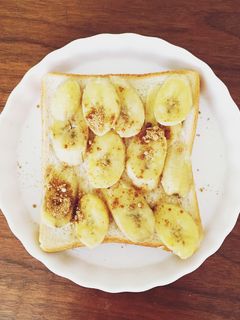 バナナトースト-レシピのメイン写真
