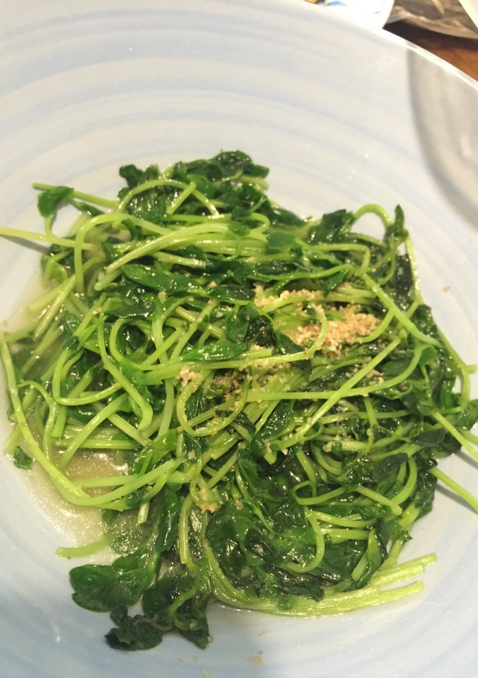 豆苗のニンニク炒め-レシピのメイン写真