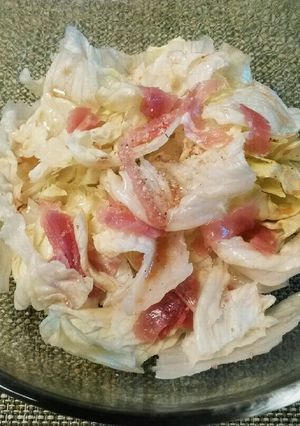 レタスと生ハムのサラダ-レシピのメイン写真