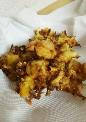 キャベツとたくあんとエビのかき揚げ-レシピのメイン写真