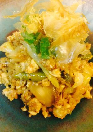 簡単★納豆腐の豚キムチ♡そぼろ丼にも♬-レシピのメイン写真