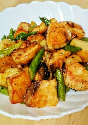 簡単おかず☆ぶりとポテトのガリバタ醤油-レシピのメイン写真