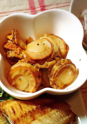 ベビーホタテのバター醤油炒め-レシピのメイン写真