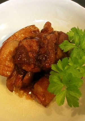 豚ばら梨ジャム煮-レシピのメイン写真