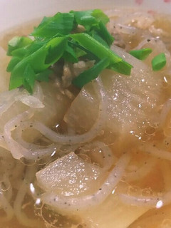 スタミナ!大根と牛肉のスープ-レシピのメイン写真