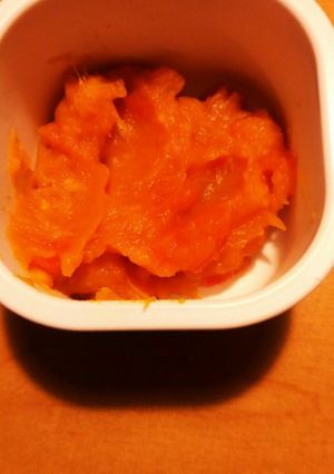 離乳食　かぼちゃとトマトペースト-レシピのメイン写真