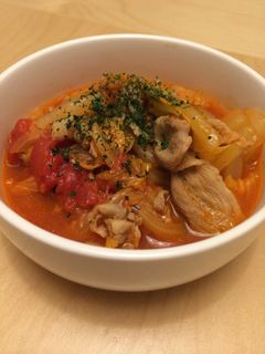 簡単!白菜のトマト煮込み-レシピのメイン写真