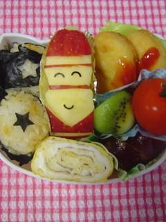 サンタさん弁当-レシピのメイン写真
