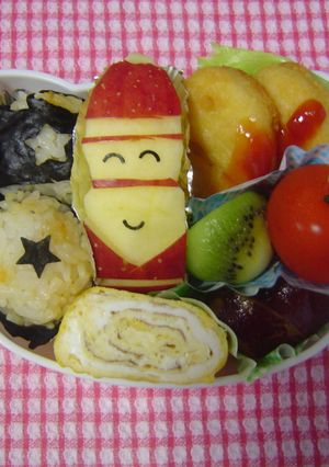 サンタさん弁当-レシピのメイン写真