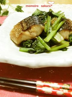 ☆ご飯に合うよ♪さばと小松菜の生姜炒め☆-レシピのメイン写真