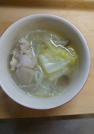 シャンタンだけ！白菜スープ-レシピのメイン写真