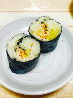 韓国風☆そうめん海苔巻き!-レシピのメイン写真