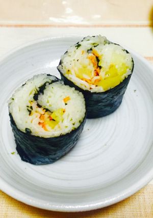 韓国風☆そうめん海苔巻き！-レシピのメイン写真