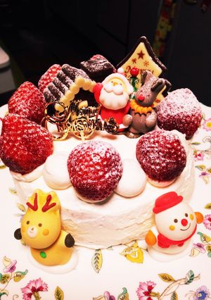 クリスマスケーキ-レシピのメイン写真