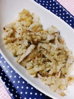 大根と豚肉の焼き飯-レシピのメイン写真