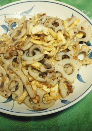 レンコンの創味シャンタン炒め-レシピのメイン写真
