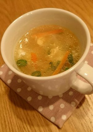シャンタンでネギのあったかスープ-レシピのメイン写真