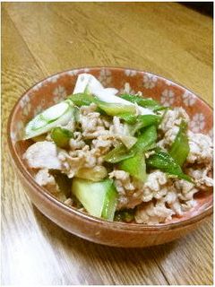 豚肉とネギの甘じょっぱい炒めもの-レシピのメイン写真