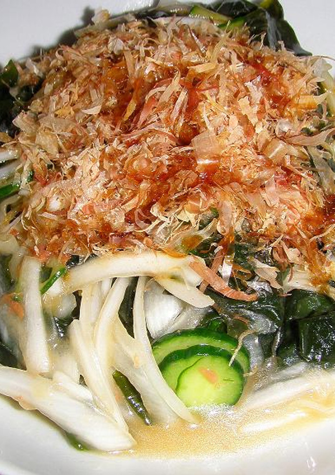 新玉ねぎとワカメの梅和えサラダ☆-レシピのメイン写真