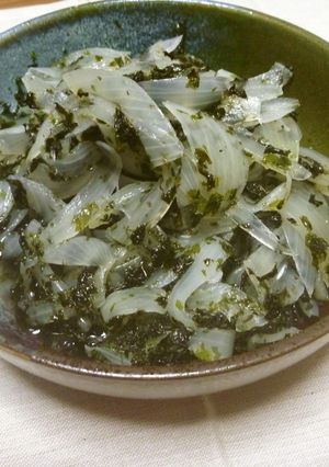 玉ねぎの海苔酢和え-レシピのメイン写真