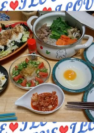 ~好き♥好き♥すき焼き♪(^w^)~-レシピのメイン写真
