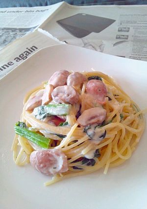 湯で時間短縮！もちもち生パスタ!-レシピのメイン写真