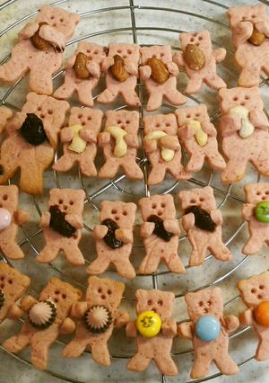 いろいろ抱っこ♡クマのクッキー④-レシピのメイン写真