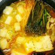 餅いりピリ辛ラー油鍋(๑´ڡ`๑)