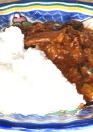簡単メキシコのモレのカレーライス風-レシピのメイン写真