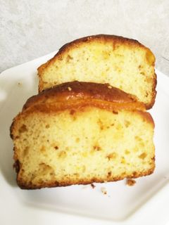 秋の味覚☆しっとり柚子ケーキ-レシピのメイン写真
