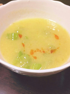 コーンとセロリの中華スープ-レシピのメイン写真