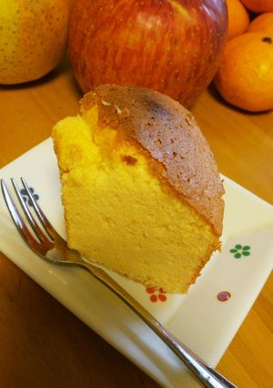 ズボラなシフォン風ケーキ-レシピのメイン写真