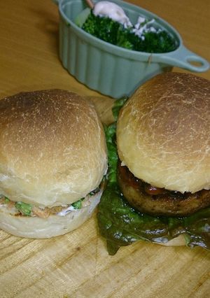 ハンバーガー バンズ-レシピのメイン写真