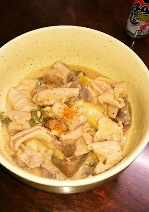 簡単！糖質オフ！炊飯器でモツ煮込み-レシピのメイン写真